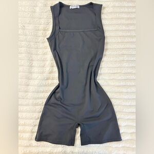 Black Bodycon Romper
